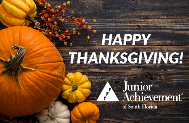 Happy Thanksgiving from Junior Achievement